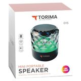 Torima Bluetooth Hoparlör Rgb Işıklı Taşınabilir Speaker D15 Siyah