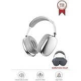 Torima Bluetooth Kulaklık Aux Sd Kart Girişli Kablosuz Kulaklık P9 Pro Max Beyaz