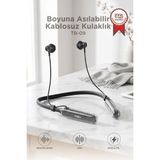 Torima Bluetooth Kulaklık Boyun Askılı Neckband ENC Extra Bass 30 Saat Kullanım TB09 Siyah