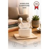 Torima Bluetooth Kulaklık Kulak Içi Kablosuz Kulaklık G04 Bej