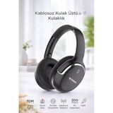 Torima Bluetooth Kulaklık Kulak Üstü Kablosuz Kulaklık HD60 Siyah