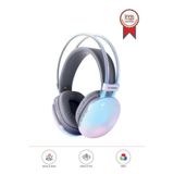 Torima Bluetooth Kulaklık Kulak Üstü Rgb Işıklı Kablosuz Kulaklık HD40 Beyaz
