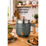 Torima Çok Fonksiyonlu Elektrikli Çelik Tencere Buharlı Yağda Yemek Pişirme Makinesi Etc01 Antrasit