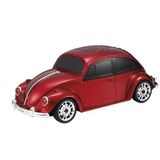 Torima D-Kırmızı Araba Voswos Retro Tasarım USB TF FM Bluetooth Hoparlör