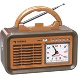 Torima D60 Kahverengi Nostalji Radyo Kablosuz Bluetooth Hoparlör
