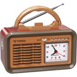 Torima D60 Kırmızı Nostalji Radyo Kablosuz Bluetooth Hoparlör