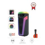 Torima D69 Siyah Rgb Ledli Taşınabilir Bluetooth Hoparlör Parti Speaker
