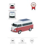 Torima D70 Kırmızı Vosvos Tasarımlı Solar Şarjlı Bluetooth Hoparlör 5W Güçlü Ses