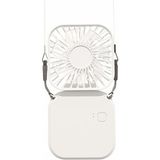Torima F-05 Mini Fan Tutmalı Şarjlı 3 Kademeli Vantilatör Klima Soğutucu Fan Beyaz