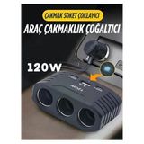 Torima G21 Araç İçi Çakmak Çoklayıcı – 120W, 4 Çakmak Soketi, Type-C & Usb Portları