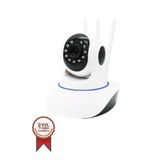 Torima Güvenlik Kamerası Ethernet Girişli 360 Derece Dönebilen 3 Antenli Full Hd Smart Ip Kamera CMR5 Beyaz