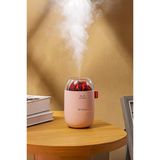 Torima H16 Pembe Odun Ateşi Efekli Hava Nemlendirici Buhar Makinesi 280Ml Led Işıklı Sessiz Çalışma