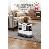 Torima Halı ve Koltuk Yıkama Makinesi 6 Başlıklı Cam Temizleme Leke Çıkartma Makinesi CX002B Beyaz