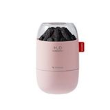 Torima Hava Nemlendiricisi Buhar Makinesi Led Işıklı Odun Ateşi Efektli 280 ML H16 Pembe