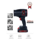 Torima Hava Üfleme Makinesi 1500mAh 80 W Yüksek Hızlı Turbo Jet TTB02 Siyah