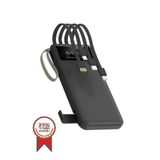 Torima Hızlı Şarj Özellikli 4 Çıkışlı 10.000 Mah Powerbank Siyah