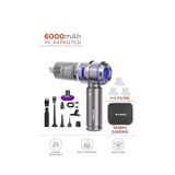 Torima Hl-121 Mavi 4In1 Şarjlı Araç Mini El Süpürgesi