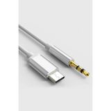 Torima JH-035 Type-C To 3.5 mm Aux Dönüştürücü Kablo - Beyaz
