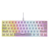 Torima Kablolu Klavye Rgb Işıklı Mekanik Q Klavye TK04 Beyaz