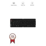 Torima Kablosuz Klavye Bluetooth Katlanabilir Şarjlı Mini Klavye TK-08 Siyah