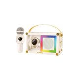 Torima KIDMIC-06 Beyaz RGB Astronot Figürlü Mikrofonlu Karaoke Bluetooth Hoparlör