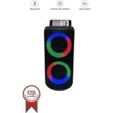 Torima Kts-1296 Siyah Telefon Tutacaklı Rgb Ledli Taşınabilir Bluetooth Hoparlör Parti Speaker