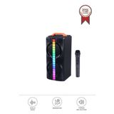 Torima Kts-1790 Siyah Mikrofonlu Rgb Ledli Taşınabilir Bluetooth Hoparlör Parti Speaker