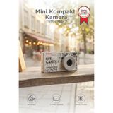 Torima Life Dijital Kamera Selfie Video Vlog Kamerası Mini Fotoğraf Makinesi CMR47 Gray