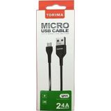 Torima Micro Usb Halat Şarj Ve Data Kablosu 2.4 A