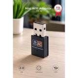 Torima Mini Wifi Adaptör USB 2.0 600 Mbps Kablosuz Alıcı YD48 Siyah