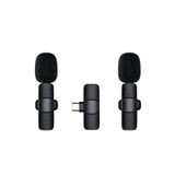 Torima Mini Yaka Mikrofonu Type-C 2 Adet Taşınabilir Mikrofon K9