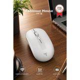 Torima Mouse Çift Modlu Sessiz Kablosuz Fare TM18 Beyaz