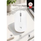 Torima Mouse Çift Modlu Sessiz Kablosuz Fare TM19 Beyaz