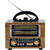 Torima NS-02 Gold Nostajik Radyo Bluetooth Hoparlör