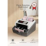 Torima Profesyonel Para Sayma Makinesi MNY01 UV+MG Sensörlü Gri Geçersiz Para Tespitli Hızlı Sayım