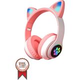 Torima Stn-28 Pembe Kulak Üstü Kablosuz Bluetooth Kulaklık - Açık Pembe