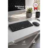 Torima TMK-05 Siyah TKL Kablosuz Klavye Mouse Seti