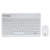 Torima TMK-08 Beyaz TKL Kablosuz Klavye Mouse Seti