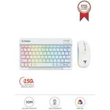 Torima TMK-09 Beyaz RGB Kablosuz Klavye Mouse Seti