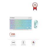 Torima Tmk-09 Mavi Şarj Edilebilir Rgb Işıklı Kablosuz Klavye Mouse Seti