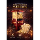 Torima Tpm01 Mısır Patlatma Makinesi Yağsız Ev Tipi Popcorn Makinesi