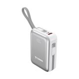 Torima TRM-1018 10000 mAh Hızlı Şarj Dijital Göstergeli Powerbank Beyaz