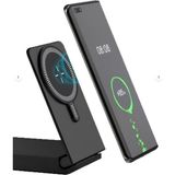Torima TRM-1019 10000MAH 22.5W Magsafe Powerbank Saat ve Kulaklık Şarj - Siyah
