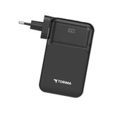 Torima TRM-1027 20000 mAh Hızlı Şarj Dijital Göstergeli Powerbank Siyah