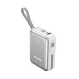 Torima TRM-1028 Beyaz 20000 mAh Type-C Giriş + Lightning + Usb Taşınabilir 45 W Hızlı Şarj Dijital Göstergeli Powerbank