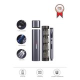 Torima Tts-03 60 Parça Şarjlı Hassas Tornavida Seti – Led Işıklı, Mıknatıslı Alüminyum Kasa, Type-C
