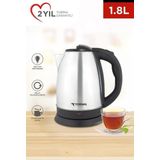 Torima Ty-S888-066 Paslanmaz Çelik Kettle 1500W 1.8L Su Isıtıcı