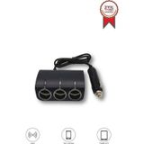 Torima Üçlü LED Soketli Araç Şarj Cihazı 120W - TORIMA G24 Siyah