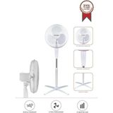 Torima Vantilatör 3 Pervaneli 3 Kademeli Ayarlanabilir Ayaklı 16 Inc 55W Fan SF04 Beyaz