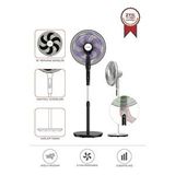 Torima Vantilatör 6 Pervaneli 3 Kademeli Kumandalı Dijital Ekranlı Ayaklı 16 Inc 50w Fan Sf-05 Siyah